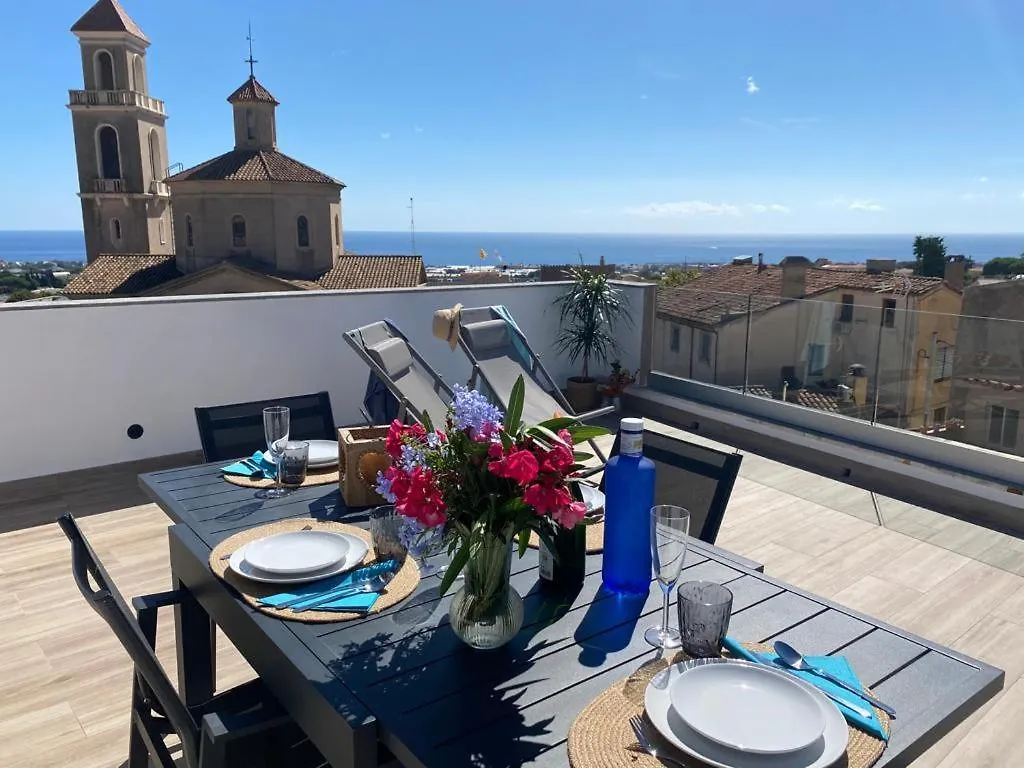 Ses Voltes Boutique Home Sea And Sky Vilassar De Dalt Appartement